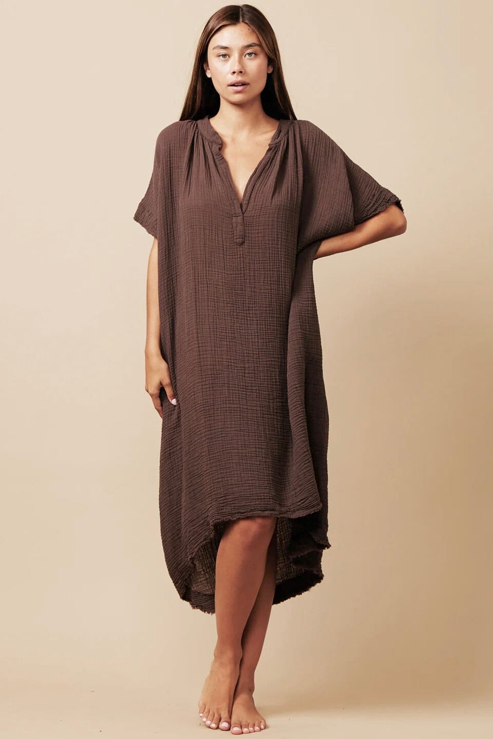 9seed - Tunisia Caftan Dress black