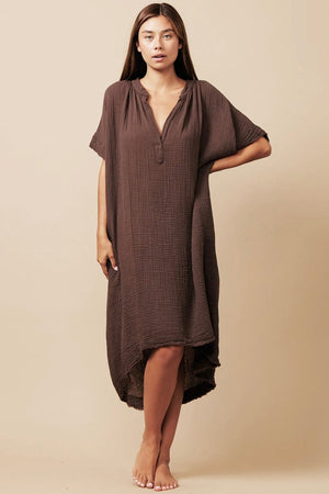 9seed - Tunisia Caftan Dress black