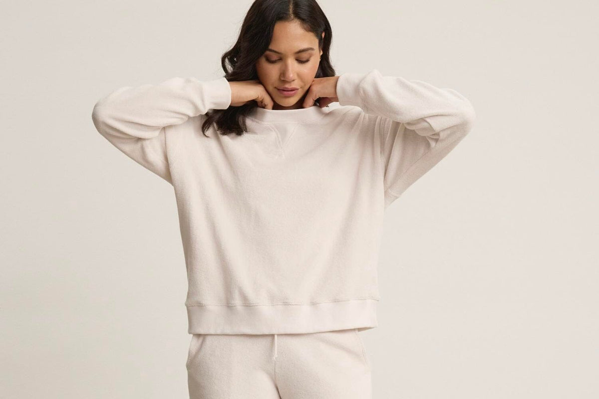 VELVET by Jenny Graham Froté - Sweater "ICA07" bone