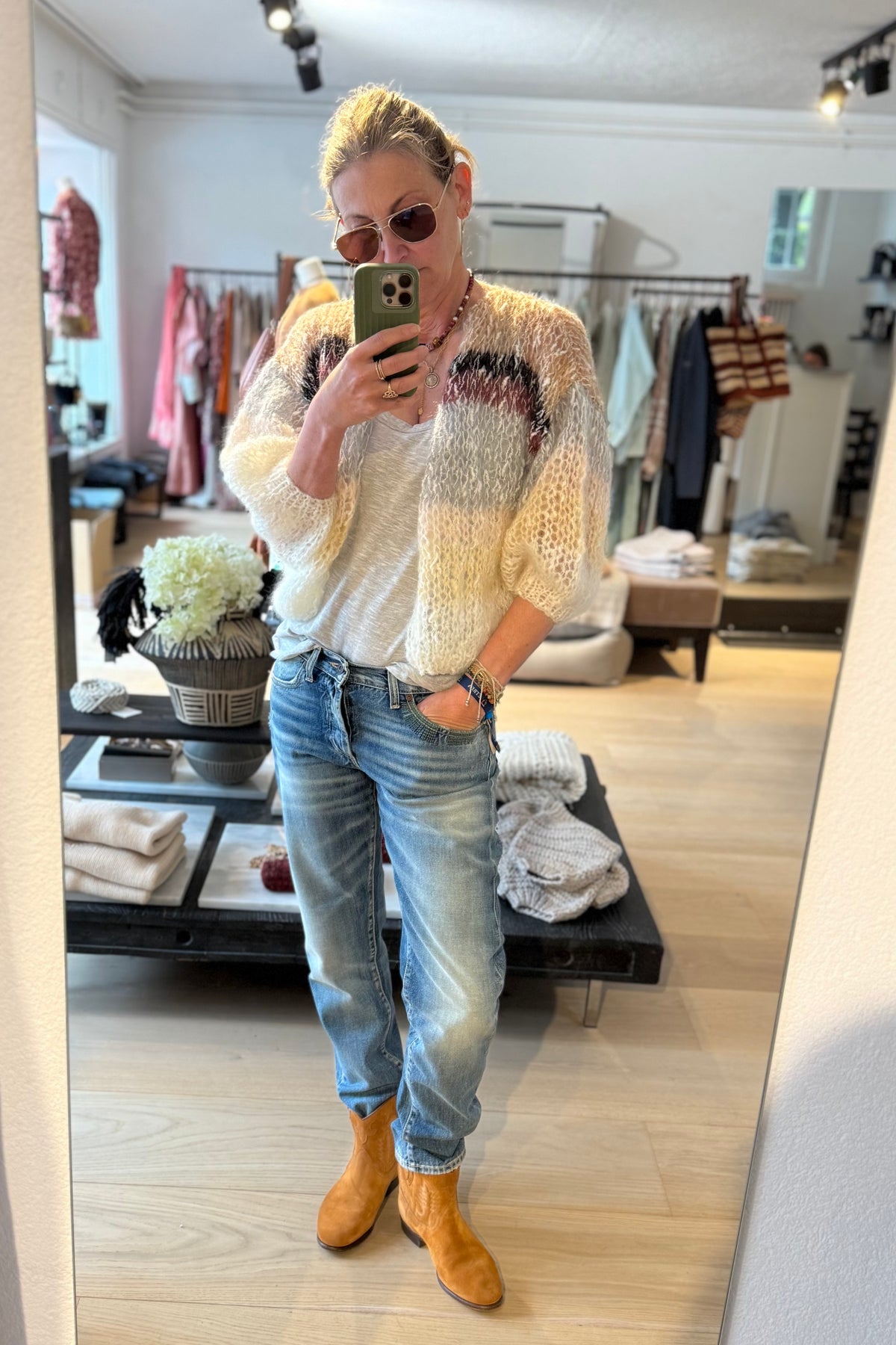 BORO Denim Cropped Jeans "SAPPORO" wild child wash