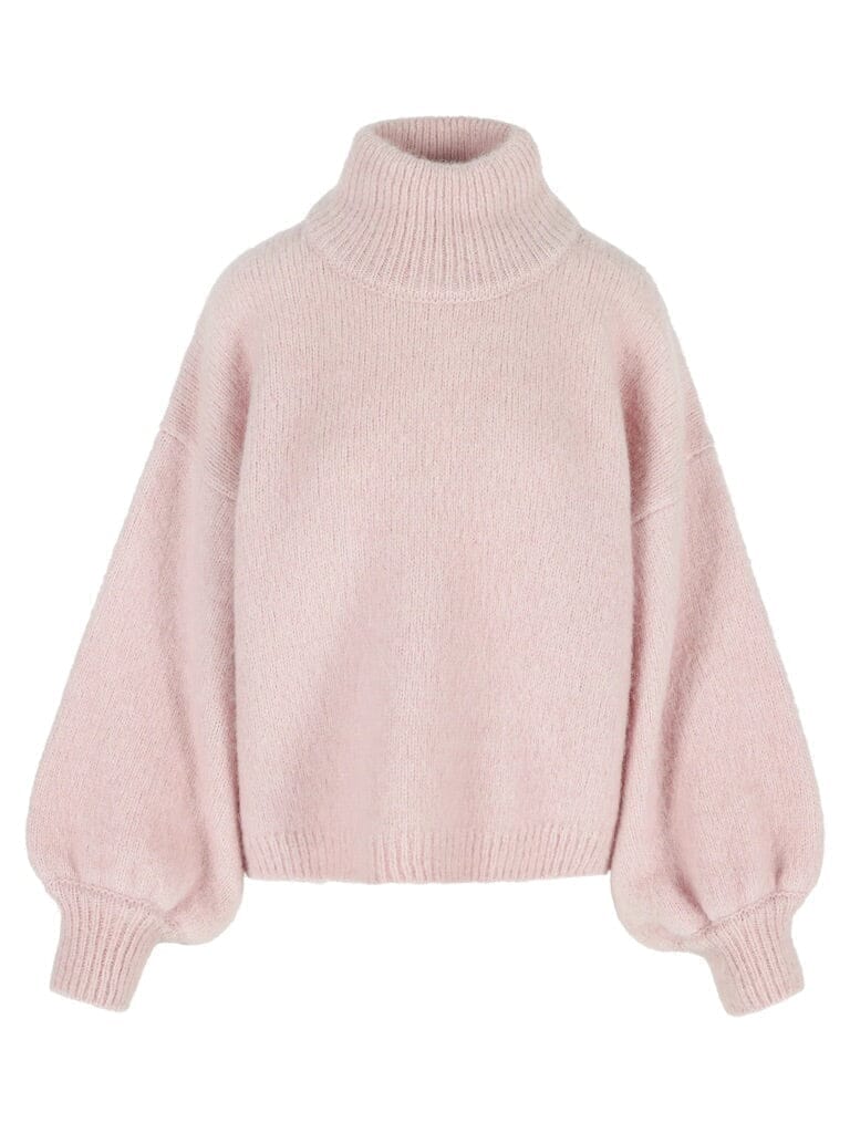 I LOVE MR MITTENS Chunky Wool "NAOMI" Sweater rose