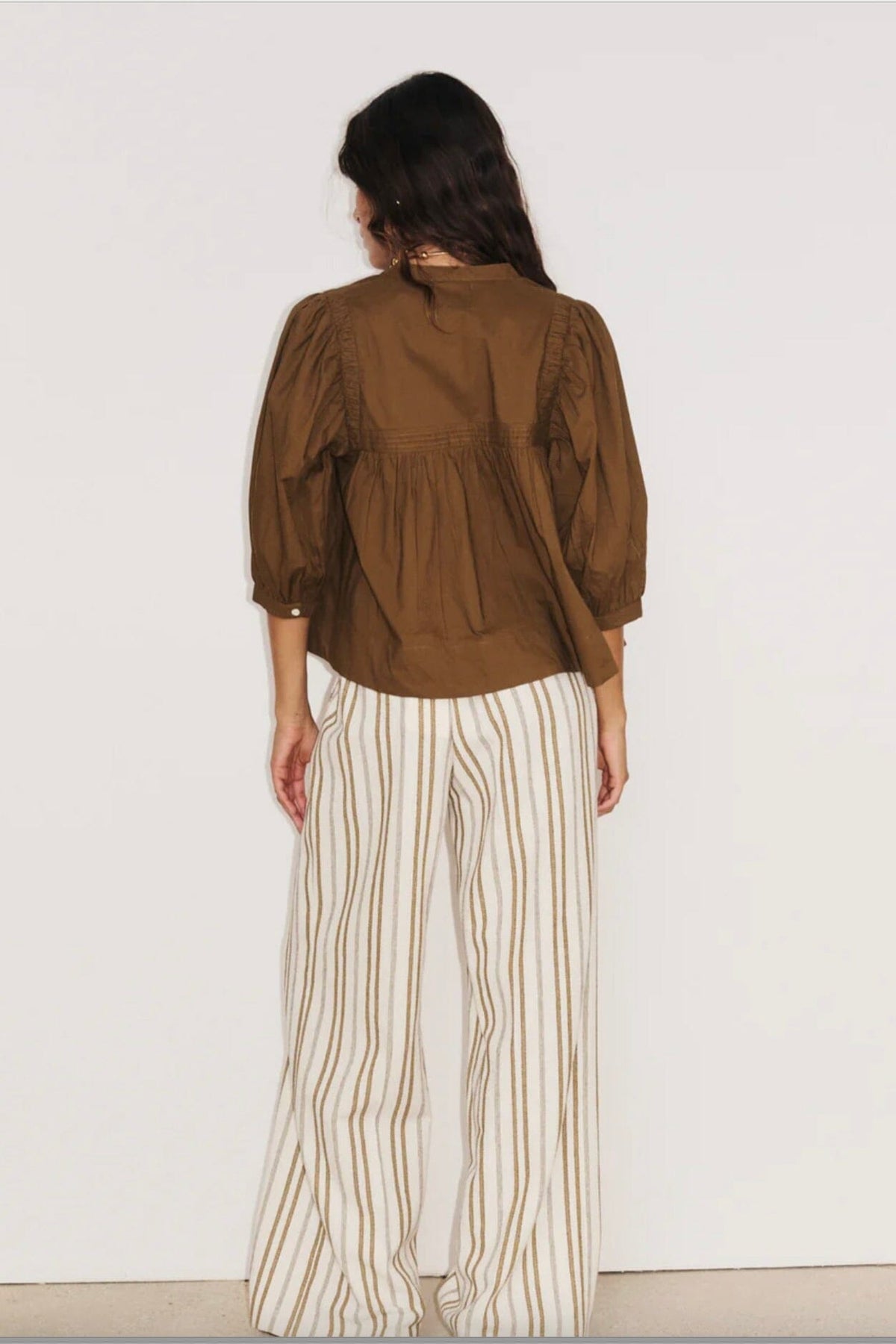 STELLA FOREST cotton blouse "ISOLDE" off-white