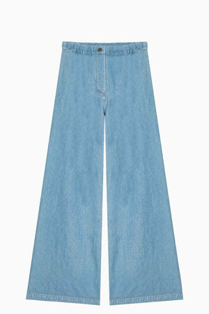 MASSCOB Cotton/Leinen Hosen/Jeans light blue