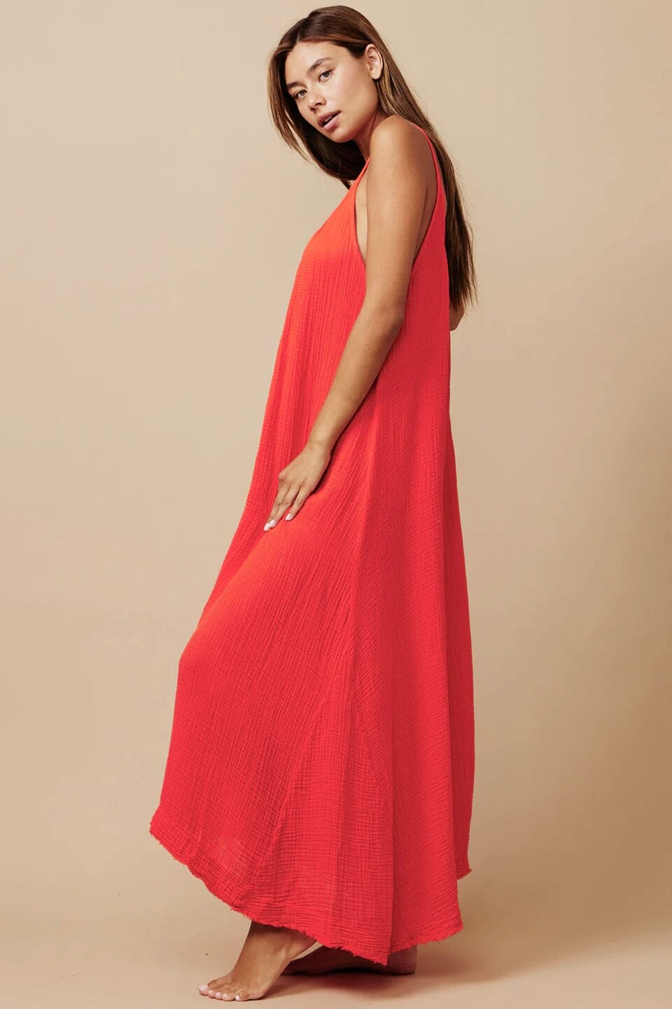9seed - Tulum Cover- up Dress - black