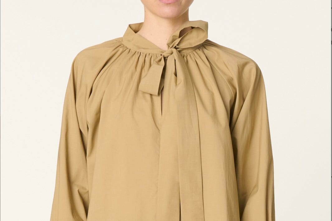 VANESSA BRUNO Baumwollbluse "FATIMA" sand