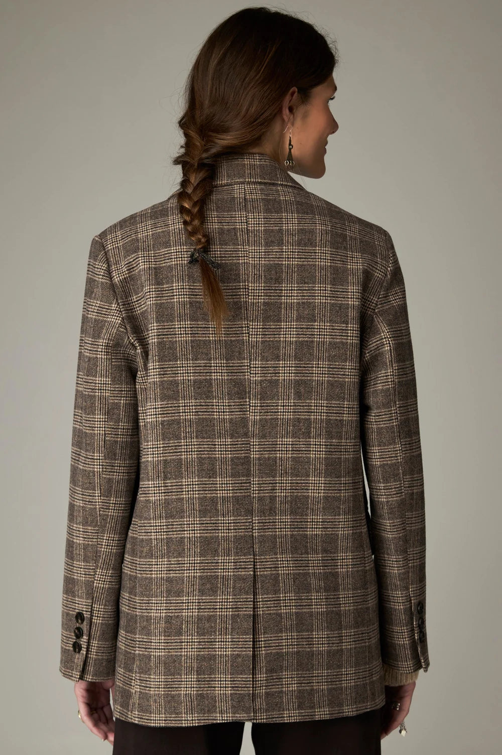 MAISON HOTEL wool mix blazer "LUCIEN" night navy