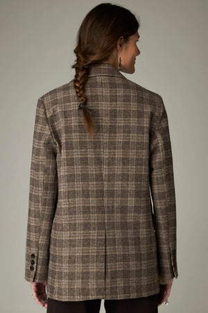 MAISON HOTEL wool mix blazer "LUCIEN" night navy