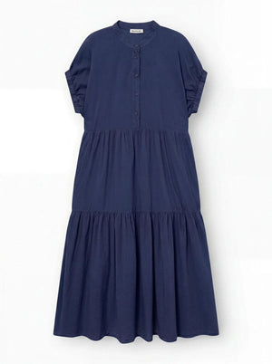 SOSUE Baumwollkleid "COWBOY" navy