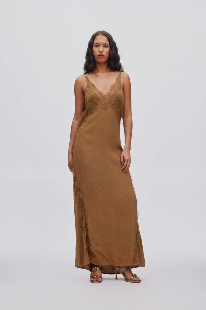 RABENS SALONER  Viscosekleid "LILOU" hazelnut