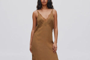 RABENS SALONER  Viscosekleid "LILOU" hazelnut