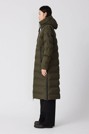 Tantä Wintermantel "Snestorm" khaki