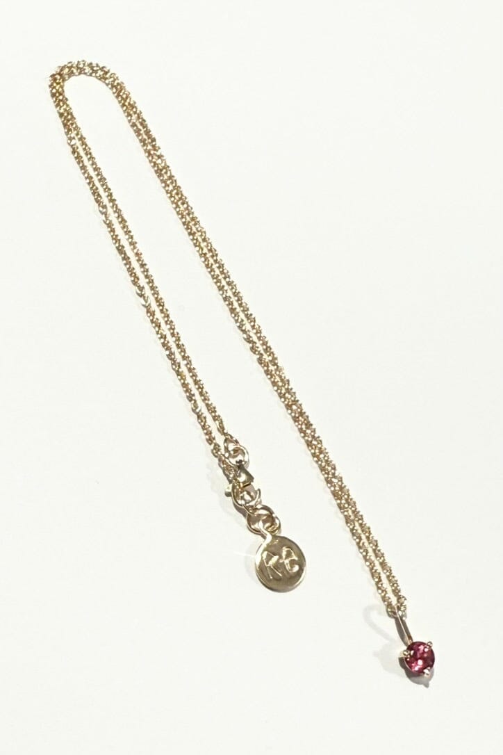 REJANE ROSENBERGER DESIGN Kette "Star" Spinel framboise