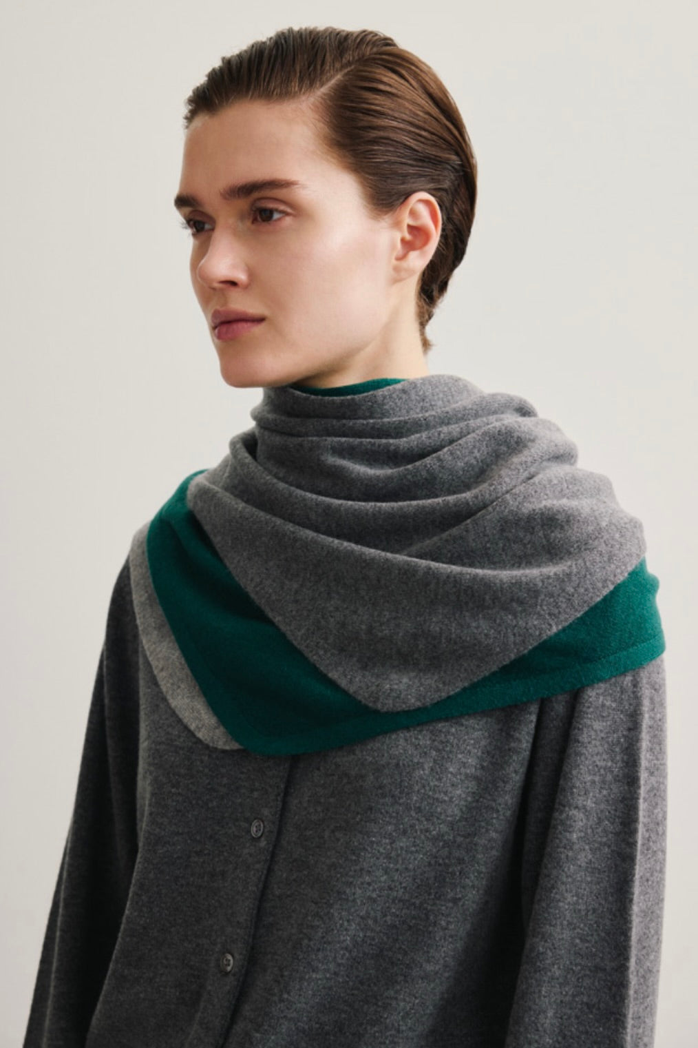 FFC Cashmere/Wool Dreieckstuch "Fuzzy" diverse Farben