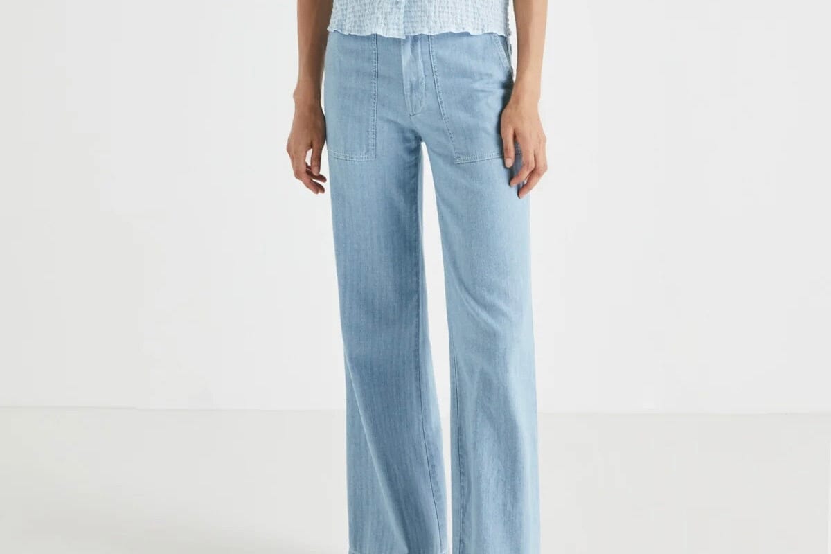 MASSCOB cotton trousers "AMUR" blue