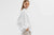 SOSUE Baumwollbluse "Antonia" slim weiss