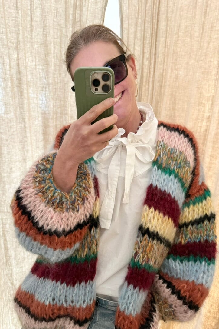 V.DE.VINSTER cotton blouse "CLARA" white