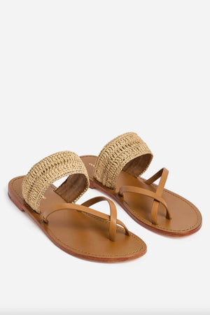 VANESSA BRUNO Raffiabag "Moon" nano