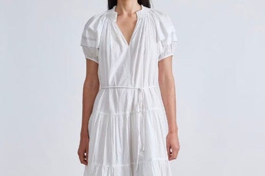 APIECE APART UVA Romantic Maxi Dress white