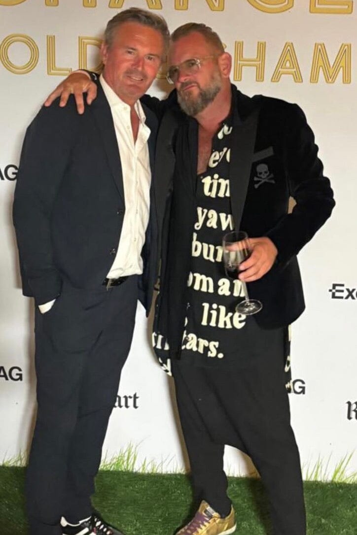 KARIEN BELLE Pashmina "POETRY" black/creme