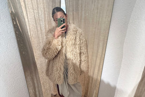 MOMONI Kuscheljacke "CHLOE" creme