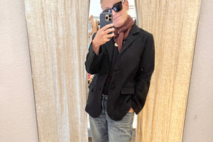 HAPPYHAUS oversized "LE BLAZER" black