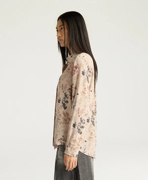 MOMONI Seidenbluse "Meudon" beibe multicolor