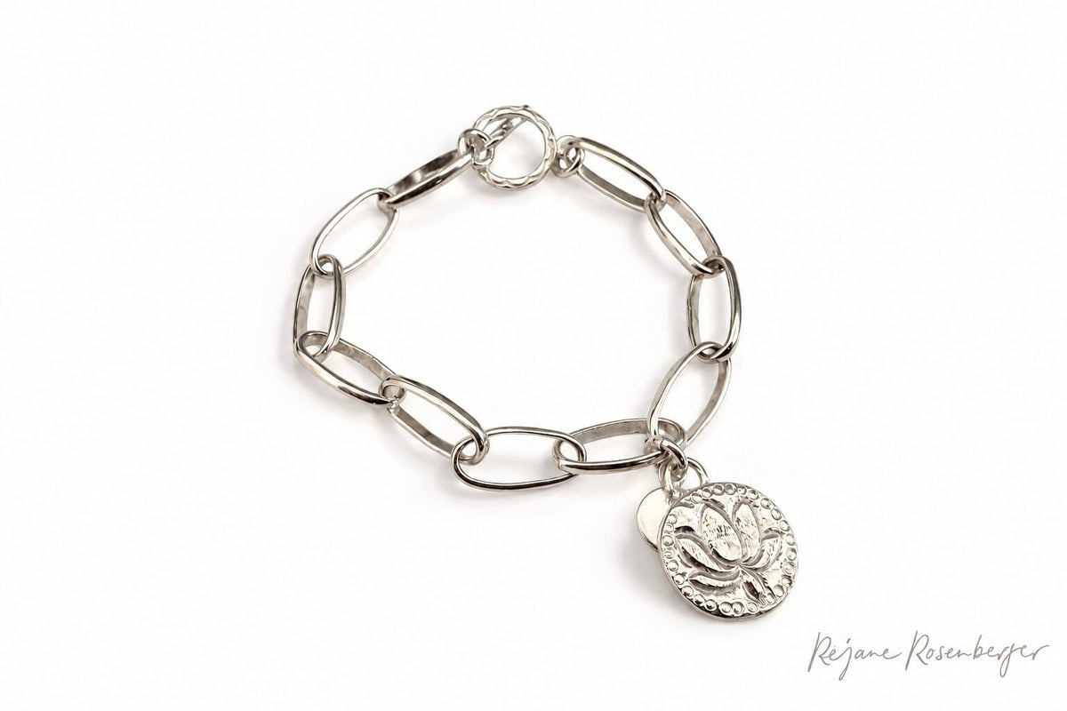 REJANE ROSENBERGER DESIGN Silberarmband "Ovalia"