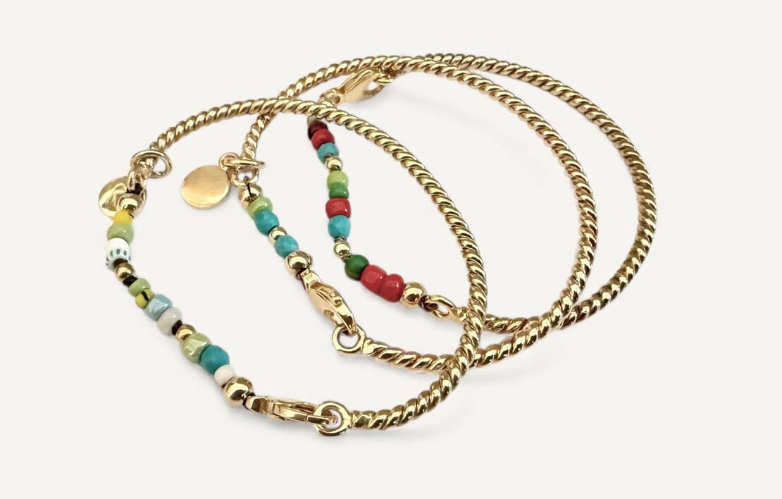 REJANE ROSENBERGER DESIGN Silberreif "TWIST" mit Ghanabeats