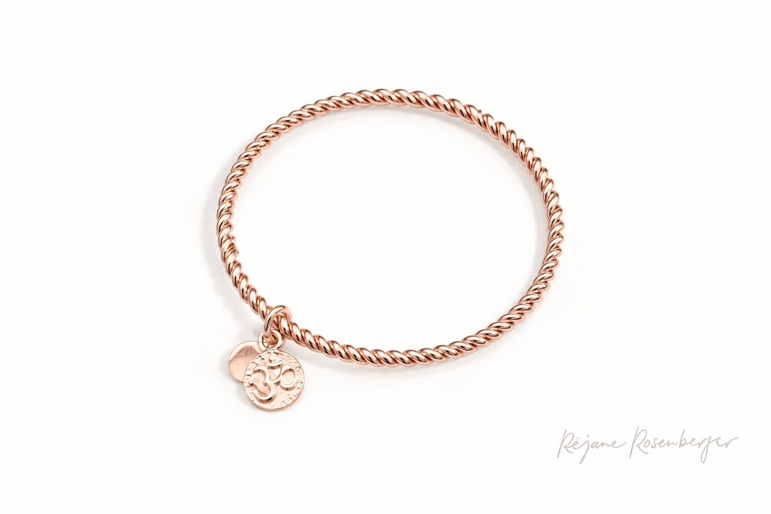 REJANE ROSENBERGER DESIGN Silberreif "OM" twist