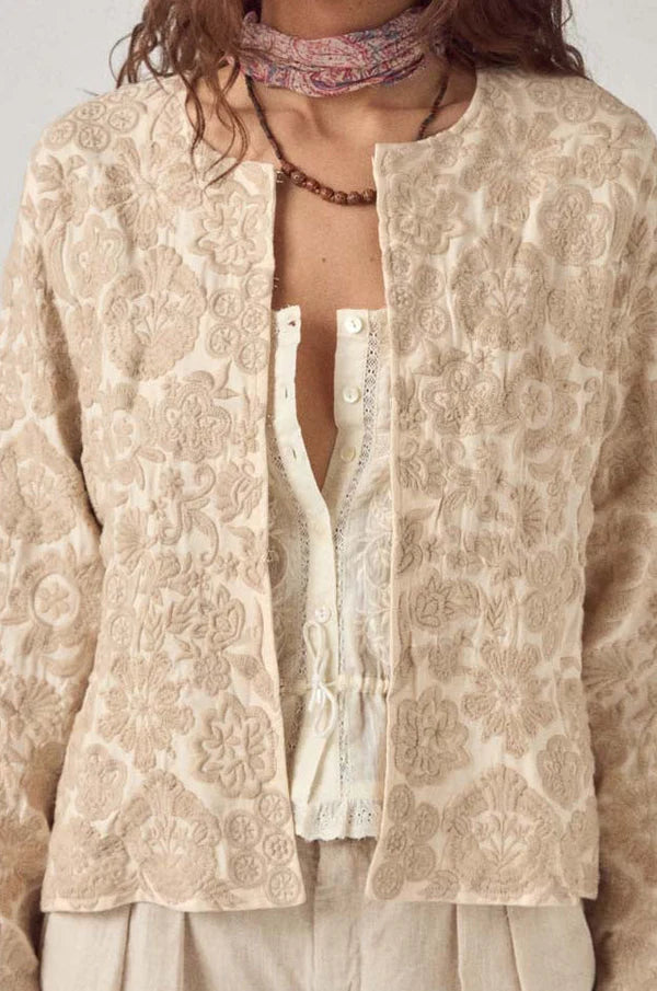 MAISON HOTEL cotton jacket "TADEO" pina colada