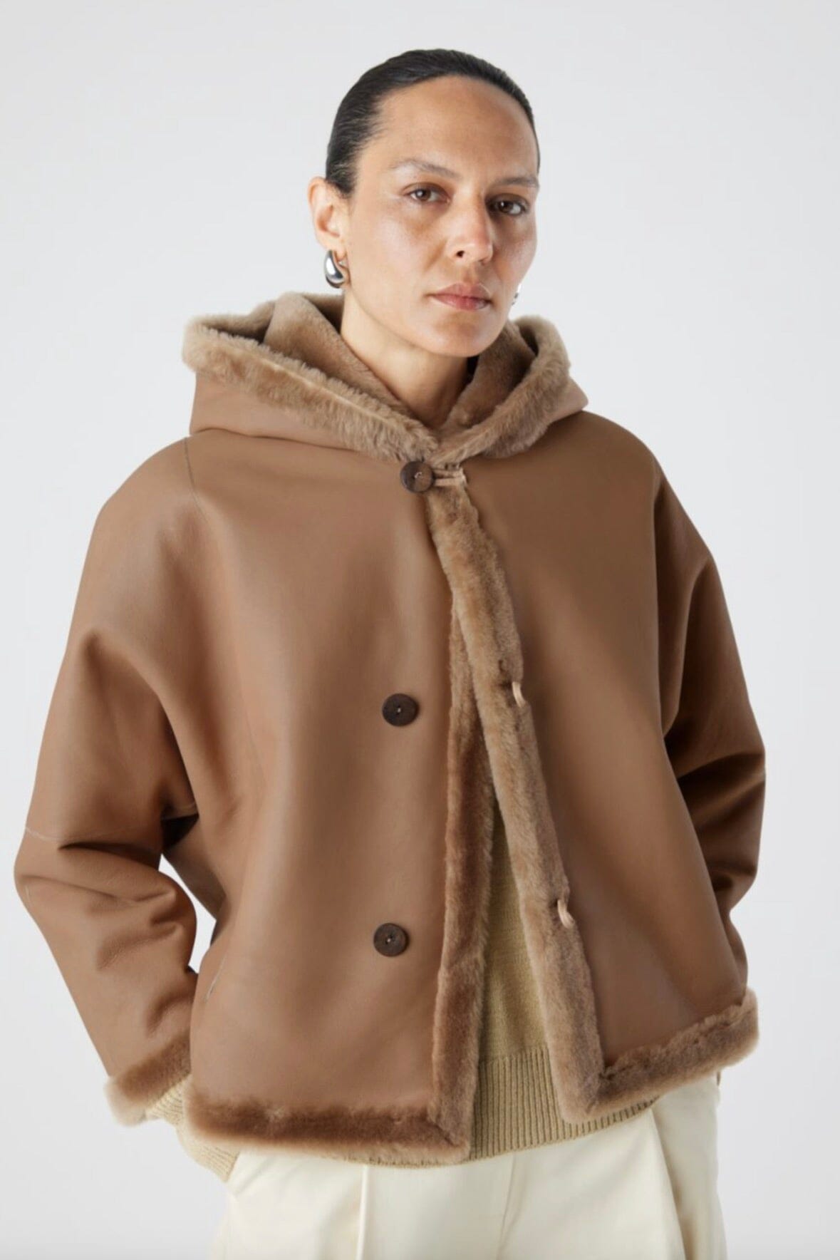 GUSHLOW AND COLE Curly Toscana fur scarf