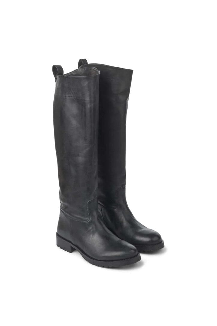 RABENS SALONER leather boots "Noma" black