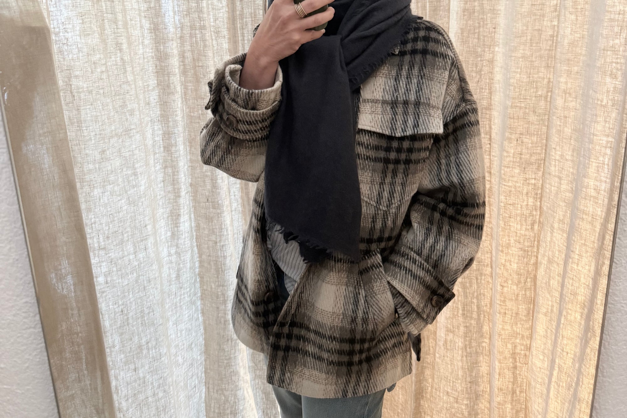DEA KUDIBAL Herbstjacke "ODESSA" tartan check