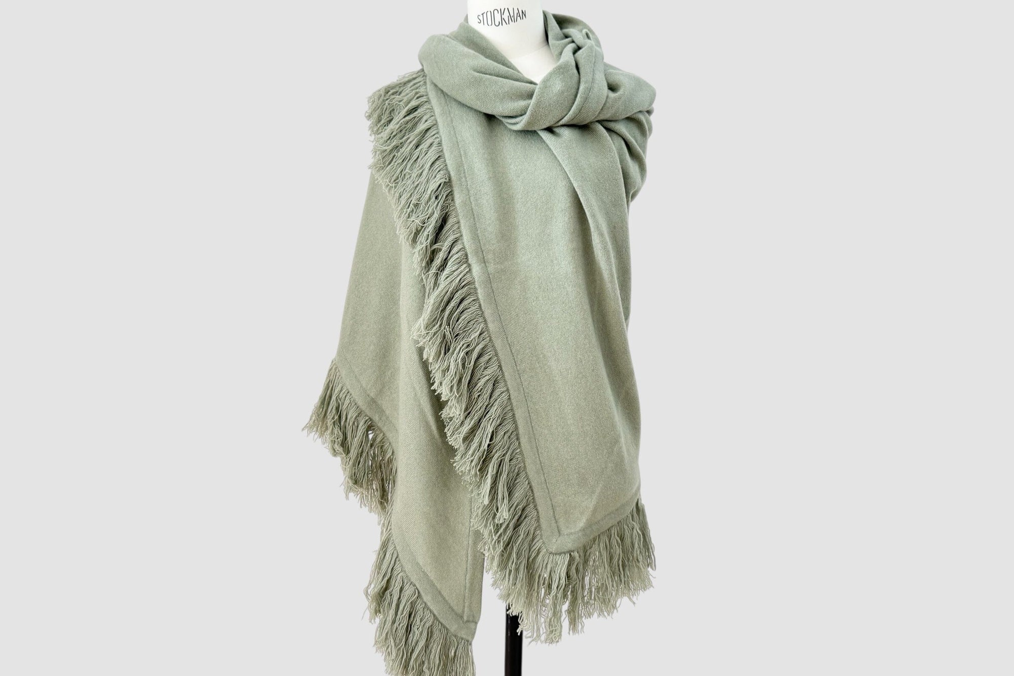 Choice by Réjane Rosenberger Cashmere Poncho grey