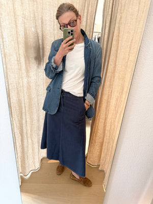 HAPPY HOUSE oversized blazer "Cord" beige vintage