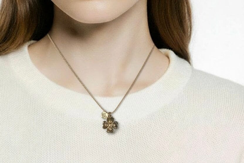 REJANE ROSENBERGER DESIGN Silber Halskette "LUCK"