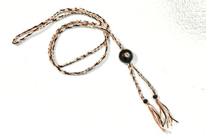 TAMARA TAICHMANN Baumwollkette "Scarlett"  Onyx black