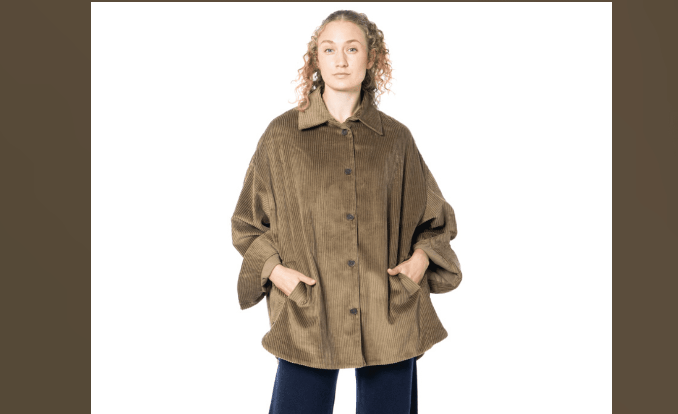 SOSUE Cordjacke oliv khaki