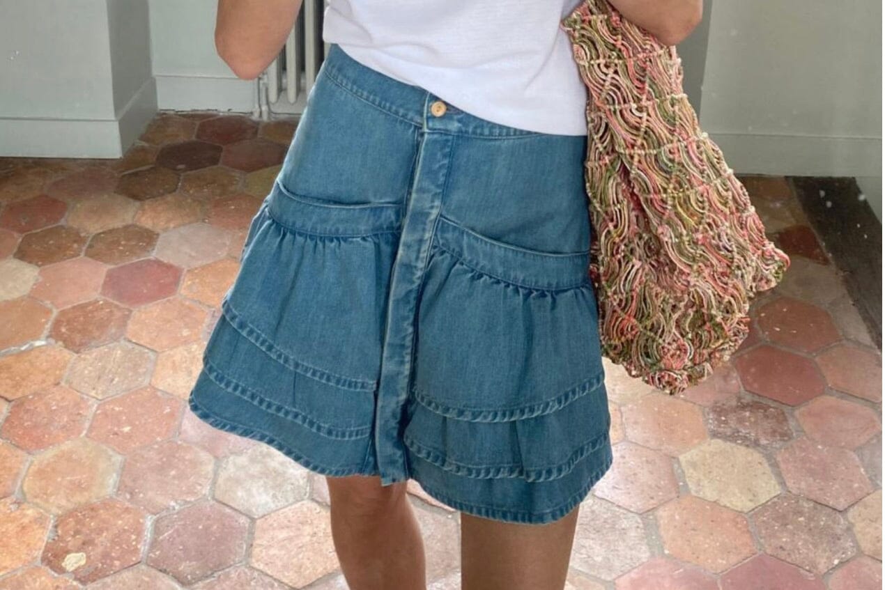 HAPPY HOUSE La Jupe "LOUISE" mini