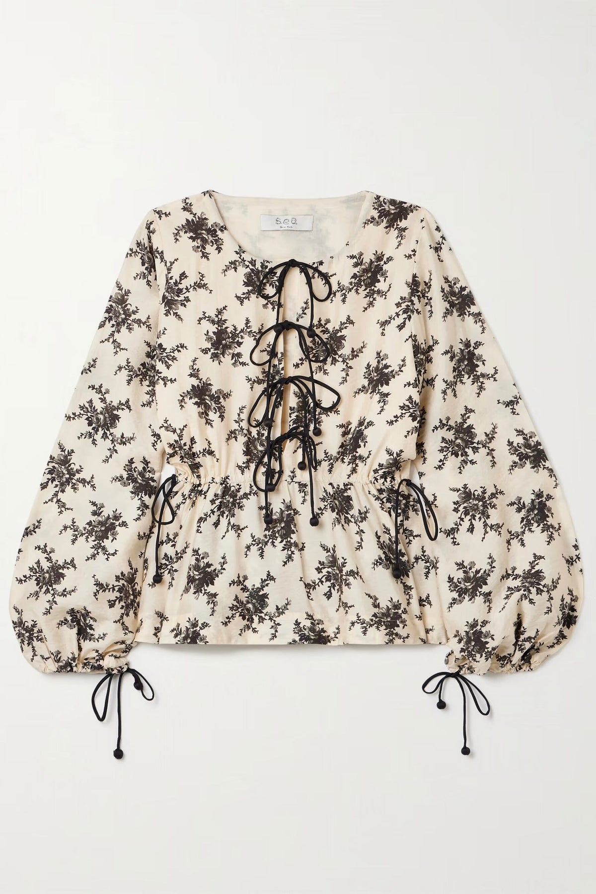 SEA NEW YORK Seidenbluse "JOAN" cream