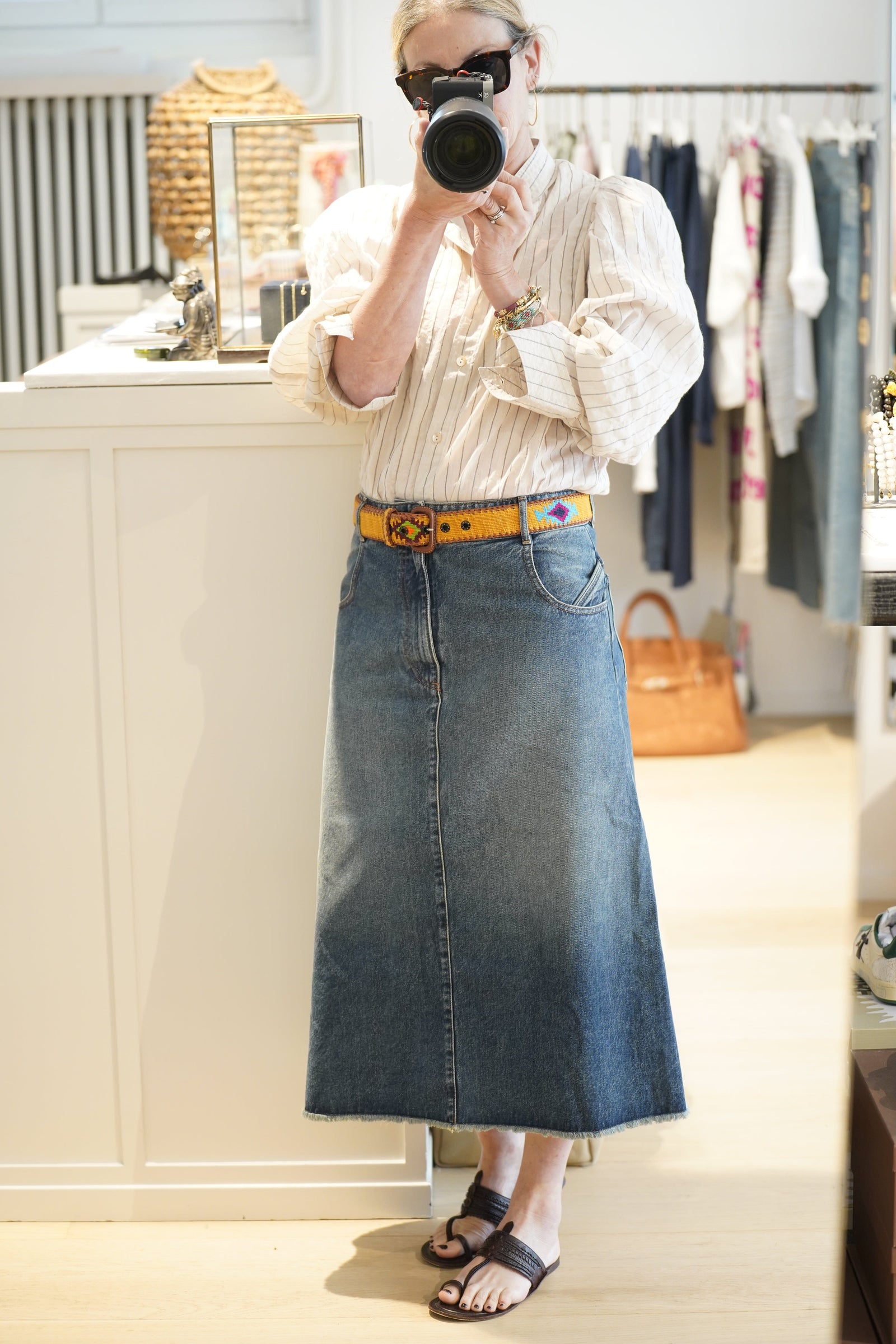 HAPPY HOUSE Midi - Jupe "CECILE" 5yrs wash