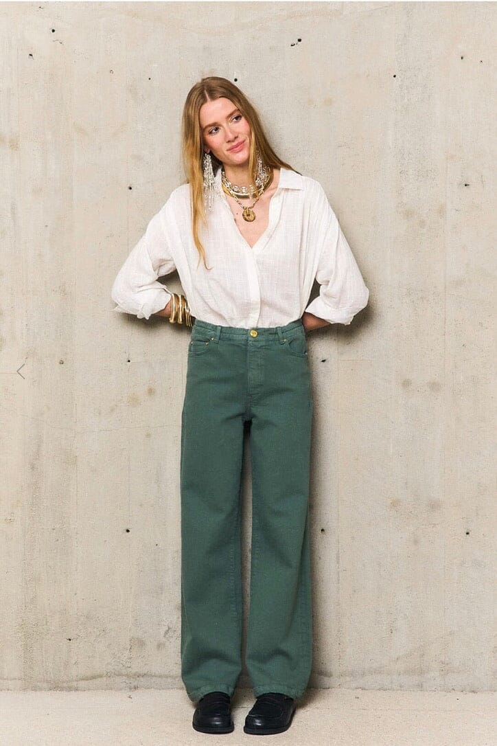 STELLA FOREST Jeans "EVY" khaki