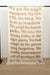KARIEN BELLE Pashmina "POETRY" ecru