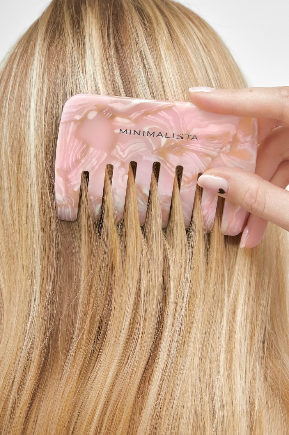 Kamm "The Petit"  von Minimalista rose petal