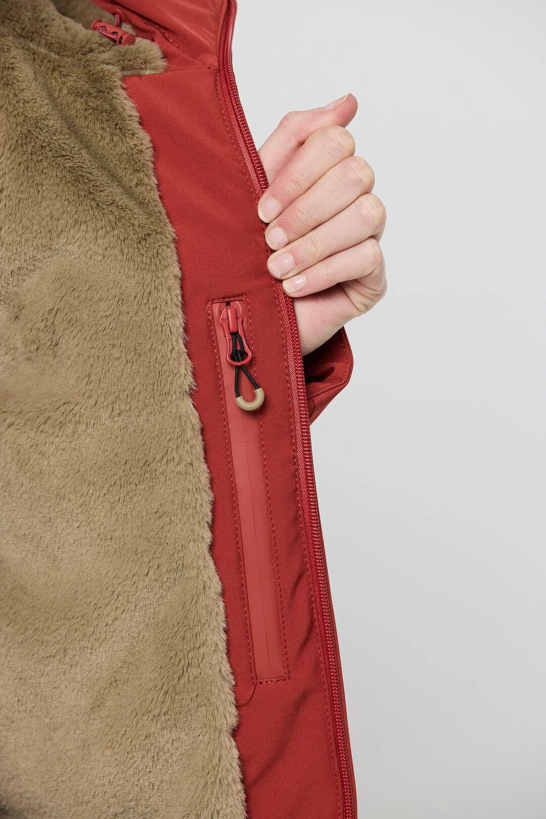 Tantä winter coat "Snestorm" khaki
