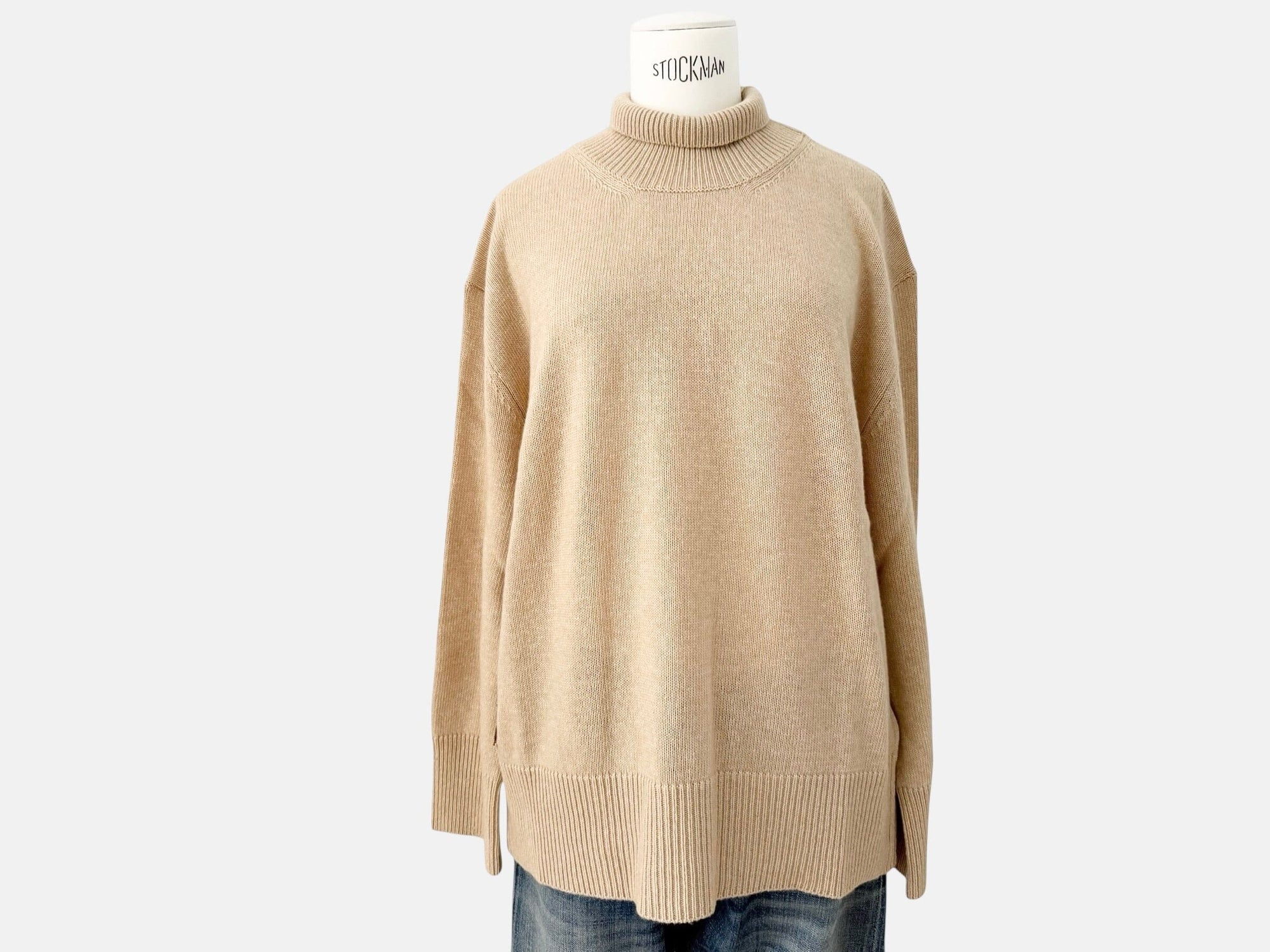 MOMONI Stricksweater "QUINCE" light camel