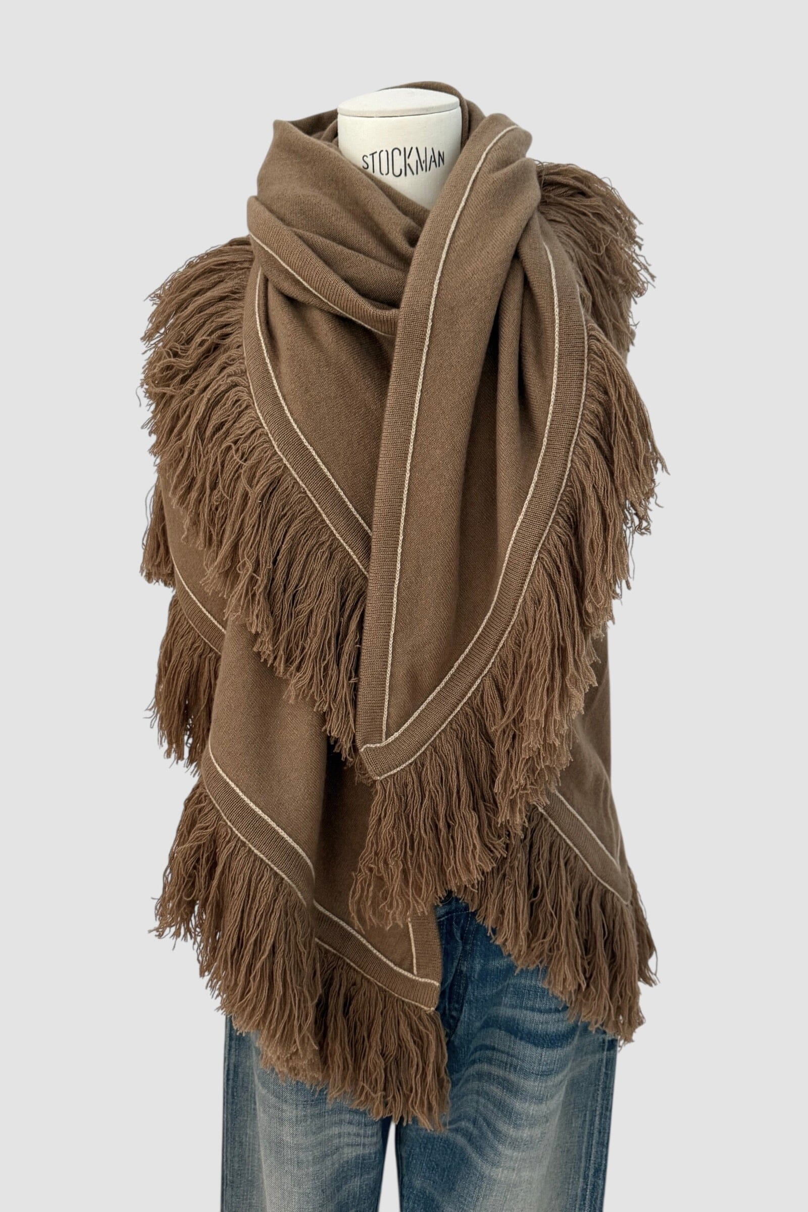 Choice by Réjane Rosenberger Cashmere Poncho black