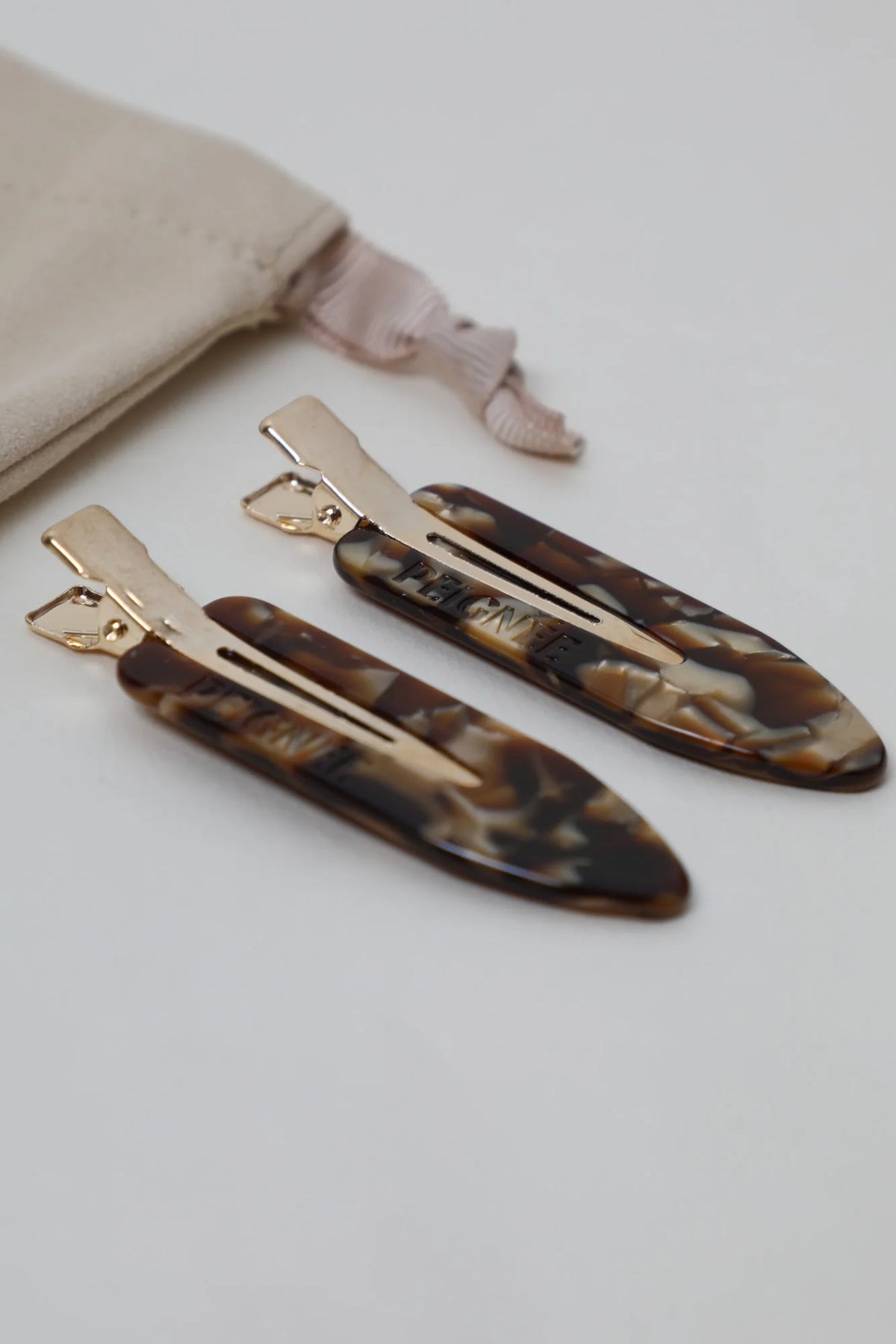 Peignée Paris Barettes "Simple" expresso