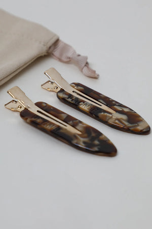 Peignée Paris Barettes "Simple" expresso