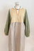 NINA LEUCA Baumwoll/Leinenkleid "ESTELLE" khaki